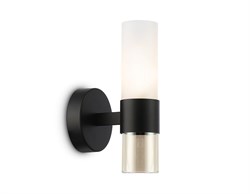 Ambrella Светильник настенный LH55106 BK/FR/TI черный/белый матовый/янтарь E14 max 40W 130*100*225 LH55106 - фото 105124