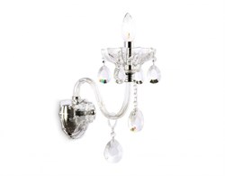 Ambrella Настенный светильник с хрусталем TR4911 CH/CL хром/прозрачный E14 max 40W 294*160*246 TR4911 - фото 105378