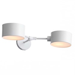 Evoluce SLE183501-02 светильник настенный белый / белый E14 2*60W SLE183501-02 - фото 105597