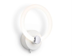 Ambrella Светильник светодиодный настенный FA3849 WH белый 14W 3000K-6400K 229*188*100 FA3849 - фото 105957