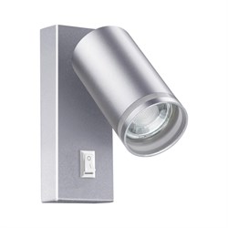 Novotech 370895 OVER NT22 серебро Светильник накладной настенный IP20 GU10 9W 220V ULAR 370895 - фото 105981