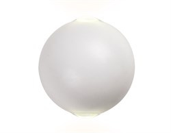 Ambrella Настенный светодиодный светильник FW130 WH/S белый/песок LED 3000K 10W D100*100 FW130 - фото 106154