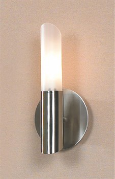 Lussole PROMO 2 Металл Никель /  Стекло Светильник настенный E14 40W LSC-2801-01 - фото 106164