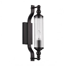 Odeon Light 4941/1W DROPS ODL22 553 черный/прозрачный/стекло Настенный светильн. E14 1*40W IP44 TOLERO 4941/1W - фото 106278