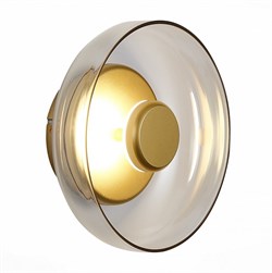 ST LUCE  SL6002.201.01 Светильник настенный Золотистый/Янтарный LED 1*7W 4000K SL6002.201.01 - фото 106390
