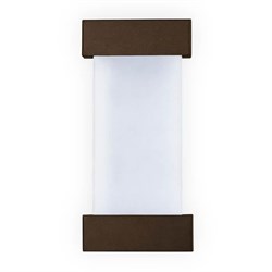 Ambrella Настенный светодиодный светильник с акрилом FW205 SCF/FR кофе песок/матовый LED 4200K 10W 230*120*35 FW205 - фото 106414