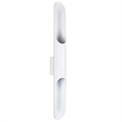 Ambrella Настенный светильник FW236/2 SWH белый песок G9/2 max 40W 600*60*80 (лампы LED G9 7W 4200K в комплекте) FW236 - фото 106428