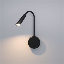 Elektrostandard Stem 40120/LED Светильник настенный светодиодный черный 3000К a063704 - фото 106553
