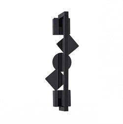 Odeon Light 6690/7WL HIGHTECH ODL_EX24 017 Настенный светильник черный/черн полиров/металл/акрил поворотный на 360° IP20 LED 7W 184Лм 3000K GEOS 6690/7WL - фото 106948