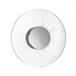 Odeon Light 6628/9WL MIDCENT ODL24 полированный хром/металл/акрил Настенный светильник IP20 LED 9W 3000K 220V SOLARIS 6628/9WL - фото 107045