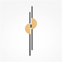 Maytoni Modern Настенный светильник (бра) Skyline Черный MOD179WL-L22BS4K1 - фото 107120
