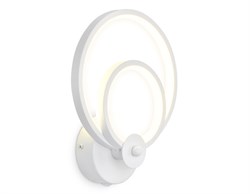 Ambrella Настенный светодиодный светильник с выключателем FL419 WH белый LED 4200K 20W 240*190*80 FL419 - фото 107171