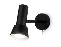 Ambrella Светильник настенный с выключателем TA13129 BK черный GU10 max D85*L150*H240 TA13129 - фото 107424
