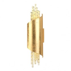 Odeon Light 3901/5W ODL20  23 золотистый/стекло/металл Настенный светильник LED 4000K 5W 220V MONICA 3901/5W - фото 107498