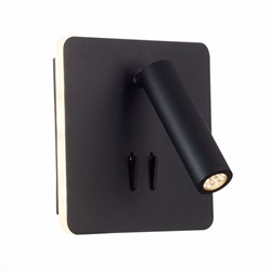 ST Luce SL1586.431.01 Светильник настенный Черный LED 1*9W 3000K Lm Ra>80  IP20 L-xW140xH140 170-240V SL1586.431.01 - фото 107695