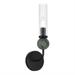 ST LUCE SL1244.401.01 Светильник настенный черный/прозрачный E14 1*40W SL1244.401.01 - фото 107739