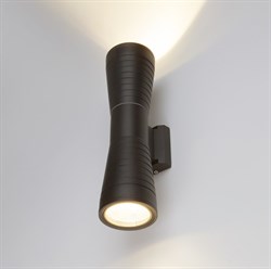 Elektrostandard Tube double черный уличный настенный светодиодный светильник 1502 TECHNO LED 4690389138621 a044301 - фото 107757