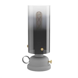 Eglo 43929 Настольная лампа GARGRAVE, 1X40W (E27), H315, сталь, серый, матовая латунь / стекло, серый градиентный 43929 - фото 108006