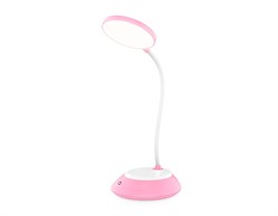 Ambrella Светильник светодиодный настольный DE603 PI/WH розовый/белый LED 2800-6500K 5W DE603 - фото 108117