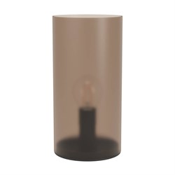 Eglo 901067 Настольная лампа с выключателем GEO, 1X40W (E14), H200, стекло, пластик, песочный 901067 - фото 108118