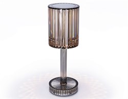 Ambrella Настольная светодиодная лампа с сенсорным выключателем и пультом DE8071 GR серый LED RGB 3W (ПДУ RGB) DE8071 - фото 108145