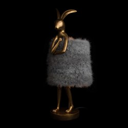 LOFT IT 10315/B Grey fluff Настольная лампа Lapine 10315/B Grey fluff - фото 108480