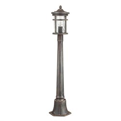 Odeon Light 4044/1F ODL18 711 черный/патина Уличный светильник, 103см IP44 E27 60W 220V VIRTA 4044/1F - фото 108944