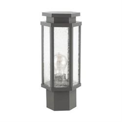 Odeon Light 4048/1B ODL18 704 темно-серый/белый Уличный светильник на столб IP44 E27 100W 220V GINO 4048/1B - фото 109047