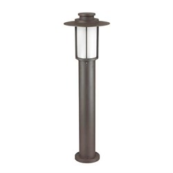 Odeon Light 4047/1F ODL18 702 опал/темно-серый Уличный светильник, 80см IP54 E27 18W 220V MITO 4047/1F - фото 109170