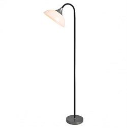 Lussole LGO Металл Черный / серый Акрил Торшер E27 10W GRLSP-0508 - фото 109356