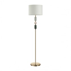 Odeon Light 4861/1F CLASSIC ODL_EX22 40 золотой/раноцветн.керамика/стекло Торшер E27 1*60W 4861/1F CANDY 4861/1F - фото 109649