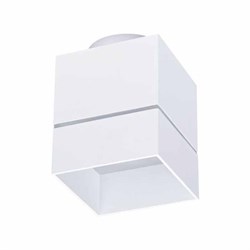 Ambrella Накладной светодиодный точечный светильник TN257 WH/S белый/песок LED 4200K 7W 80*80*100 TN257 - фото 110219