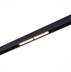 ST Luce  ST804.436.12 Магнитный трековый светильник Черный LED 1*12W 3000K 700Lm Ra>90 120° IP20 48VV ST804.436.12 - фото 110458