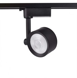 Ambrella Трековый однофазный светодиодный светильник GL6392 BK черный LED 12W 4200K 24° GL6392 - фото 110532