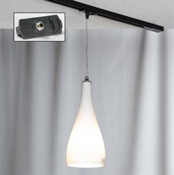 Lussole S.R.L Металл Хром /  Стекло трековый светильник однофазный E27 60W LSF-1106-01-TAB - фото 110574