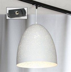 Lussole LOFT Металл Белый /  Металл трековый светильник однофазный E27 60W LSP-9891-TAB - фото 110619