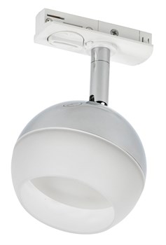 Светильник 4118 декор. трековый поворотный GX53 хром IEK LT-USB0-4118-GX53-1-K23 - фото 110675