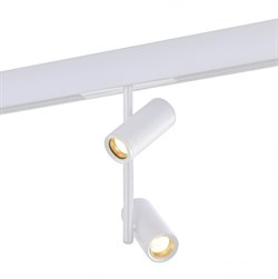 ST LUCE ST808.546.16 Магнитный трековый светильник Белый LED 1*16W 4000K 1 200Lm Ra>90 IP20 D45xH240 48VV ST808.546.16 - фото 110715