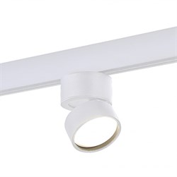 ST LUCE ST809.546.09 Магнитный трековый светильник Белый LED 1*9W 4000K 700Lm Ra>90 120° IP20 D85xH126 48VV ST809.546.09 - фото 110730