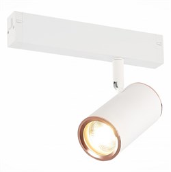 ST LUCE ST504.526.01 Светильник трековый Белый GU10 1*50W  IP20 L104xW54xH111 180-240V Без ламп ST504.526.01 - фото 110740