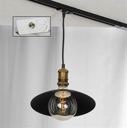 Lussole LOFT Металл Черный / бронзовый Металл трековый светильник однофазный E27 60W LSP-9670-TAW - фото 110997