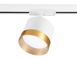 Ambrella Трековый однофазный светильник со сменной лампой GL5361 WH/GD белый/золото GX53 max 12W GL5361 - фото 111387