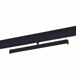 ST LUCE ST802.436.12 Магнитный трековый светильник Черный LED 1*12W 3000K 700Lm Ra>90 120° IP20 L405xW22,5xH92 48VV ST802.436.12 - фото 111611