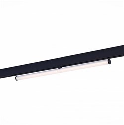 ST LUCE ST803.446.10 Магнитный трековый светильник Черный LED 1*10W 4000K 1 100Lm Ra>90 120° IP20 L604xW28xH80 48VV ST803.446.10 - фото 111657