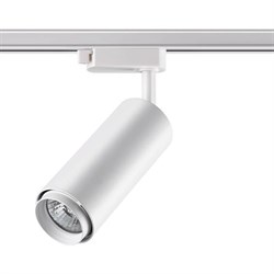 Novotech 370415 NT19 187 белый трековый светильник IP20 GU10 50W 220V PIPE 370415 - фото 111710