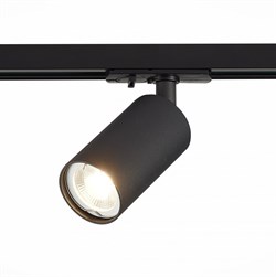 ST Luce ST300.406.01 Трековый светодиодный светильник Мат. черный GU10 1*50W IP20 L100xW54xH142 220V Без ламп ST300.406.01 - фото 111802