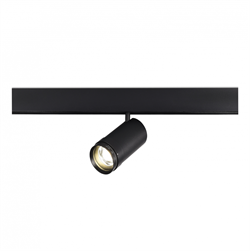 ST LUCE ST357.446.20 Магнитный трековый светильник ZOOM Черный LED 1*20W 4000K Lm Ra90 10-55° IP20 D60xH170 48VV ST357.446.20 - фото 111904