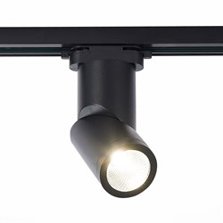 ST LUCE  ST650.436.10 Св-к трек. Черный LED 1*10W 3000K 800Lm Ra>90 38о IP44 D60xH190 165-265V ST650.436.10 - фото 112053