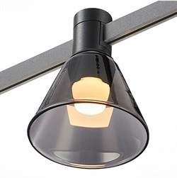 ST LUCE ST814.406.03 Магнитный трековый светильник FARM Черный LED 1*3W 3000K 78Lm Ra90 120 IP20 D90xH102 180-240V ST814.406.03 - фото 112118