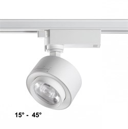 Novotech 358943 PORT NT22 белый Светильник трековый однофазный трехжильный IP20 LED 4000К 15W 220V EDDY 358943 - фото 112186